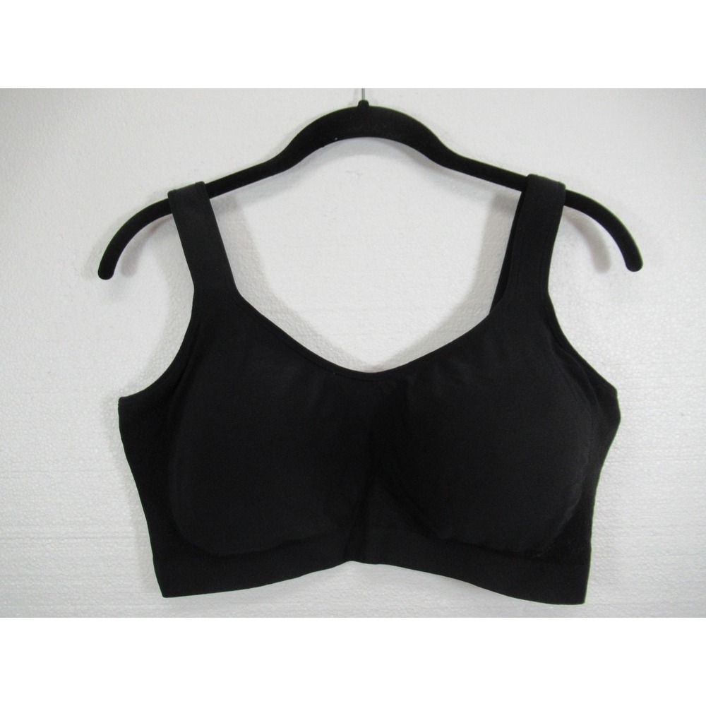 Truekind Daily Comfort Shaper Bra 2XL Black Wireless 10022